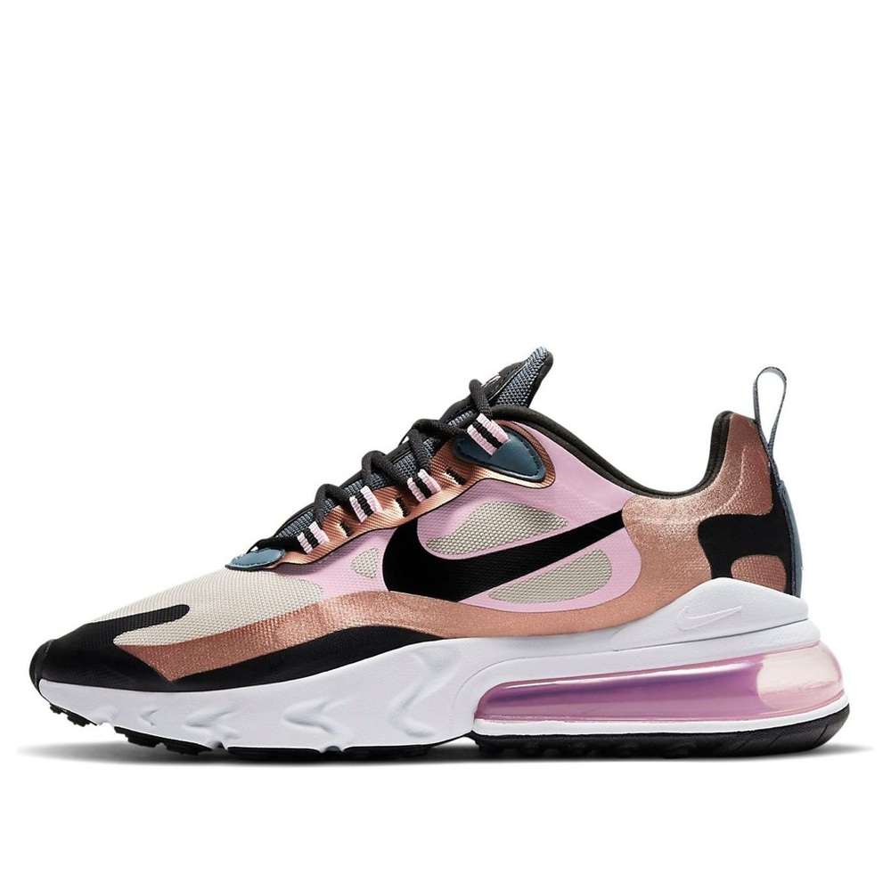 Nike Air Max 270 React Pink Rose Gold Women’s Sneakers